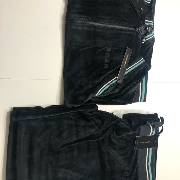 COPY - BCBG maxazria  Medium Black Women’s track suit BCV04211P New Hoodie/pant… - Picture 11 of 16